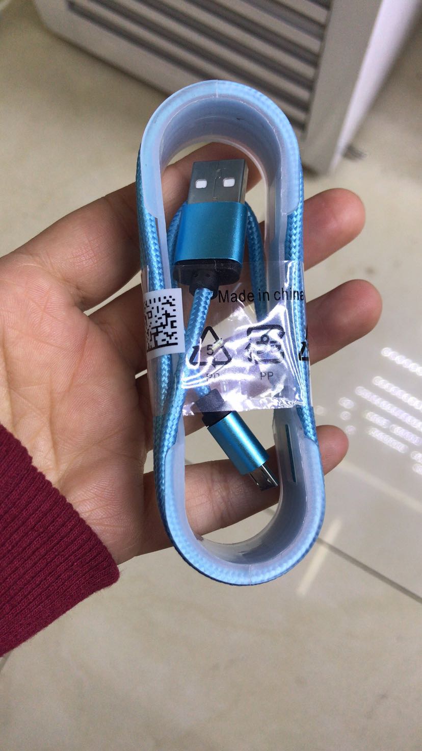 编织纹数据线苹果三星数据线图