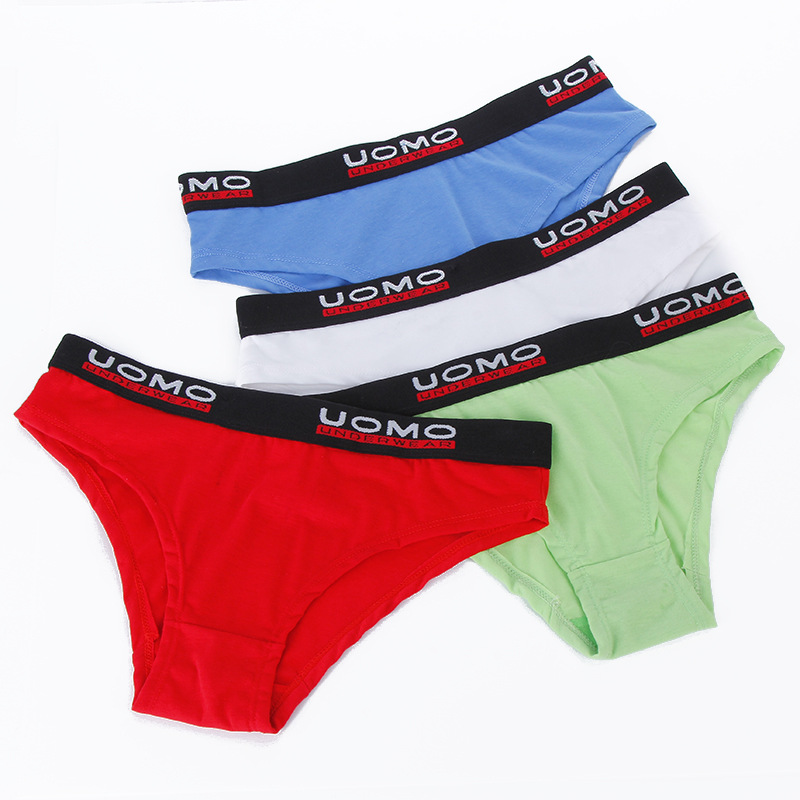 Aliexpress hot selling cotton women's briefs women's briefs letters interesting girl underwear manufacturers direct sale thumbnail