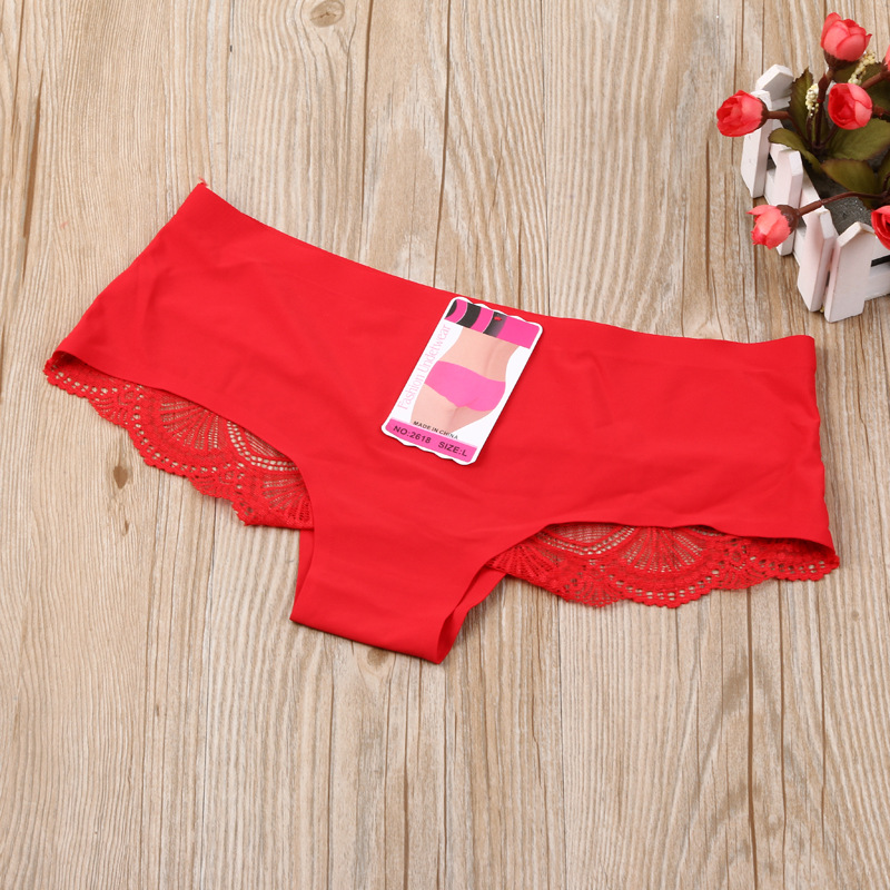 Six Color Ladies Foreign Trade Original Single European And American Explosive Nylon Hollow Female Triangle Underwear Fen Application Scenario