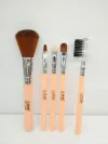 Betina 5 portable makeup brushes: Small set, eyeshadow brush, concealer brush, eyebrow brush, blush brush, eyeshadow stick, eyebrow comb details Picture