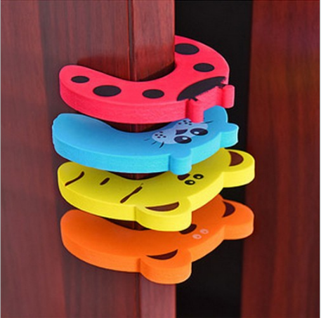 Child safety anti-pinch hand door card Baby thickened door stopper Baby door stopper cartoon door stop