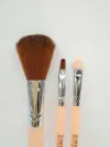 Betina 5 portable makeup brushes: Small set, eyeshadow brush, concealer brush, eyebrow brush, blush brush, eyeshadow stick, eyebrow comb Specification image