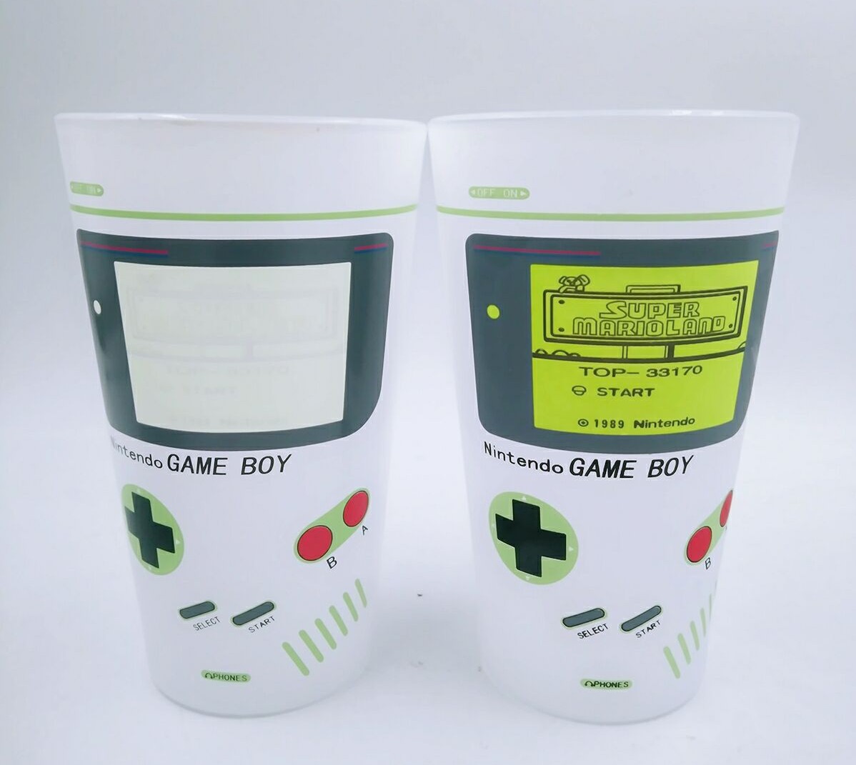 Game changing cup Pac-Man game cup cold warm cup cold changing cup