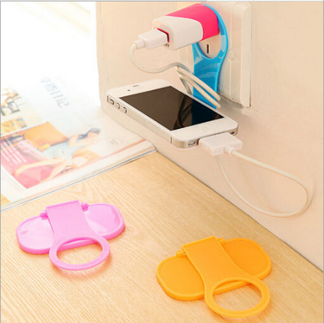 T Korean creative foldable phone charging stand, universal lazy portable phone charging companion, phone stand Specification image