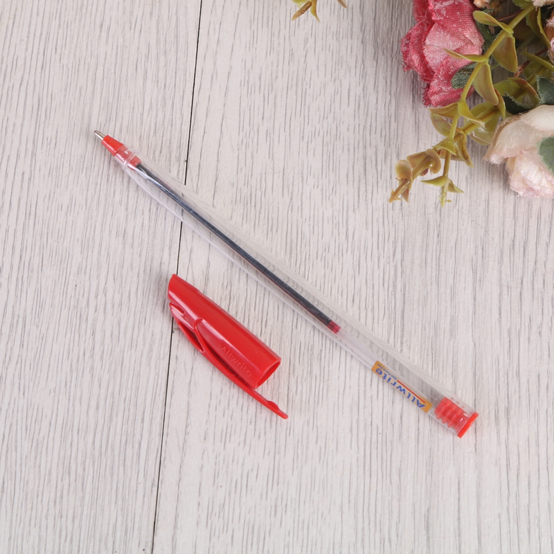 Students Use Cute Creative Korean Blue Oil Pen Extremely Thin Ballistics Specification drawing