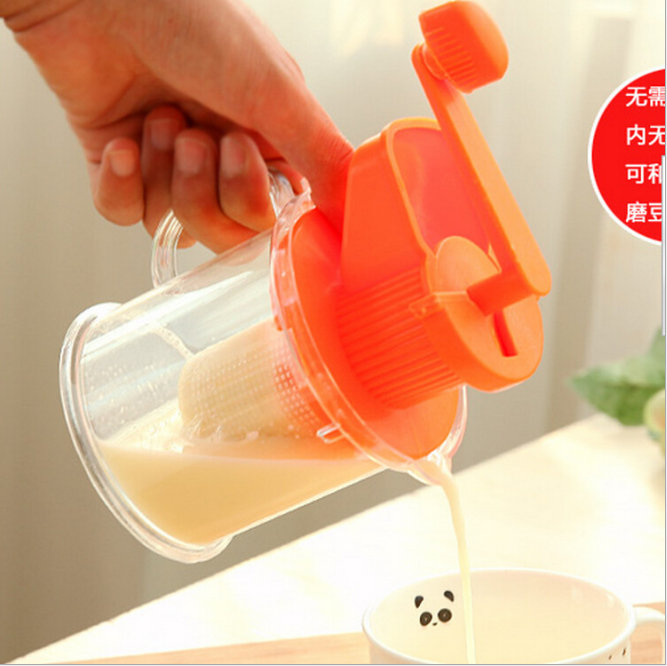 Home hand soy milk machine Multi-function juicer Manual mini soy milk machine juicer