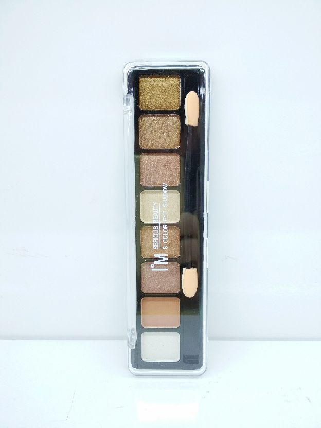 Rihao 8032 eyeshadow 8-color eyeshadow with brush details Picture