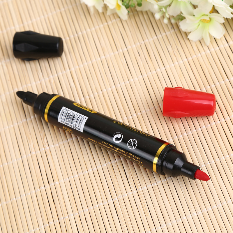 Erasable Whiteboard Pen Double Head Whiteboard Pen Ink Can Be Erasable Large Capacity Water Black Red Blue Application Scenario