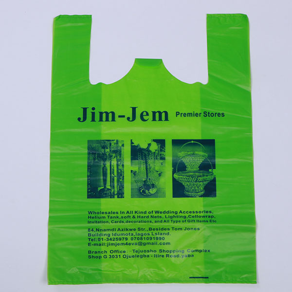 Plastic bags, packaging bags, shopping bags, vest bags, advertising bags, handbags Application Scenario
