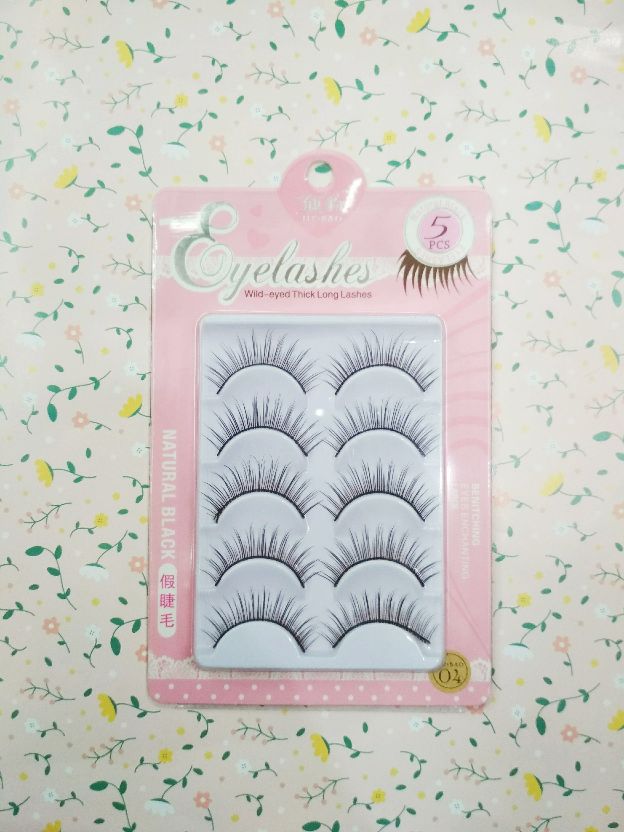 假睫毛裸妆素颜眼尾拉长绵线超自然纯手工逼真眼睫毛