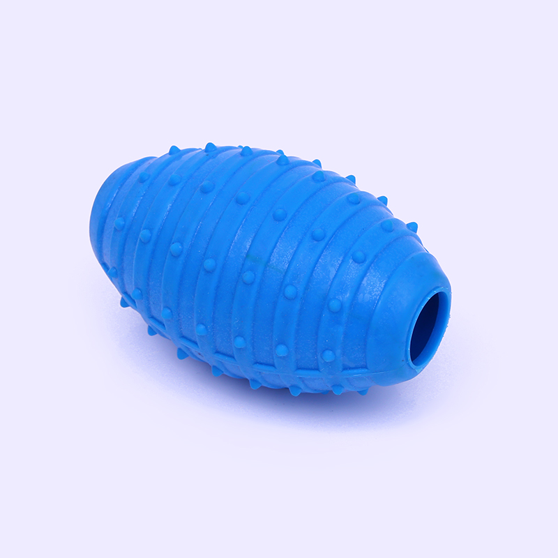 厂家直销宠物用品 宠物地雷/橄榄球橡胶玩具