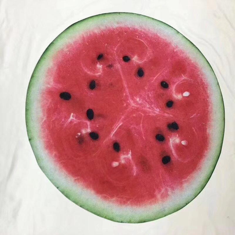 The new best-selling Dornier floor mat, round floor mat, 3D color-printed floor mat with a round shape details Picture