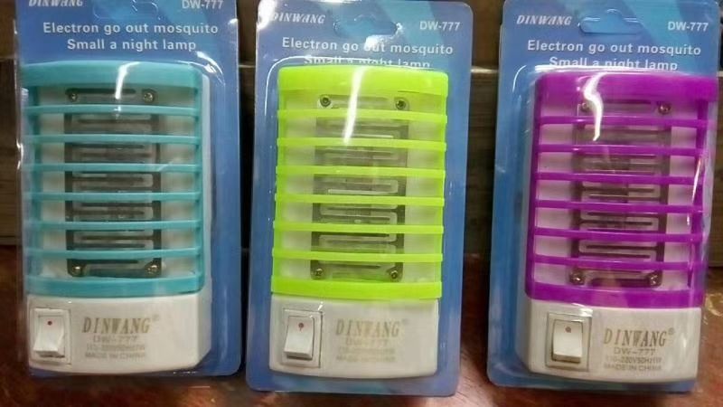 Lámpara DINWANG fotocatalizador para matar mosquitos tipo de choque 777 details Picture