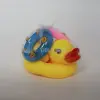 Water play ducks, ducklings, big yellow ducks, pinching can make a sound, bathing beach toys, rubber, little yellow ducks Specification image
