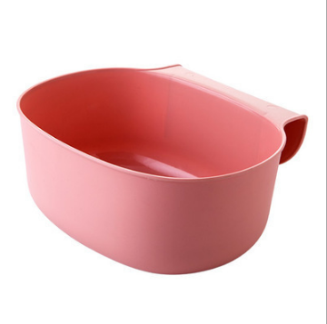 厨房橱柜门挂式大号垃圾桶 欧式时尚无盖塑料收纳盒 杂物筒产品图