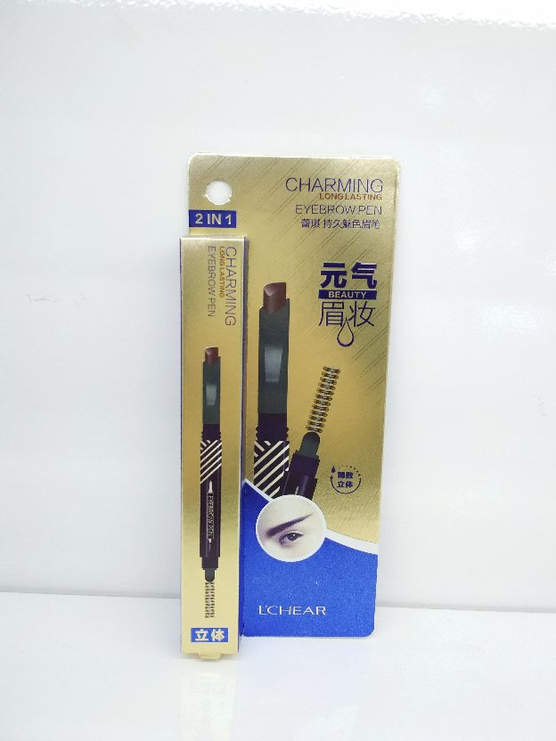 蕾琪 持久魅色眉笔防水防汗防油三效合一 眉笔+眉刷一笔两用