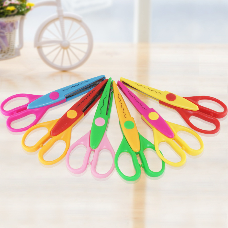 Penghao scissors, safety scissors, student art scissors, children's handmade lace scissors