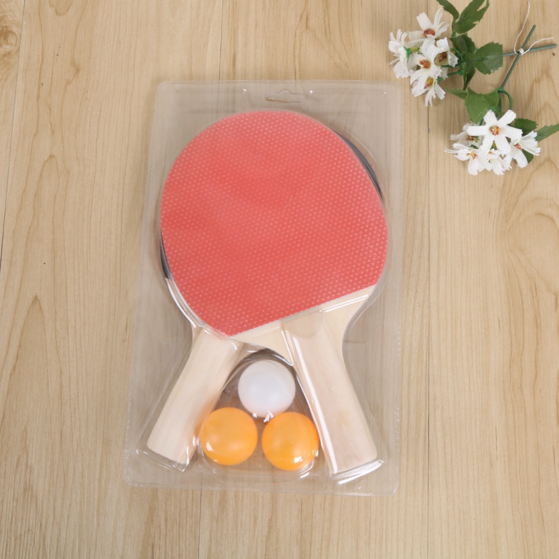 乒乓球拍高弹耐磨学生乒乓拍2只双拍直横拍3球产品图