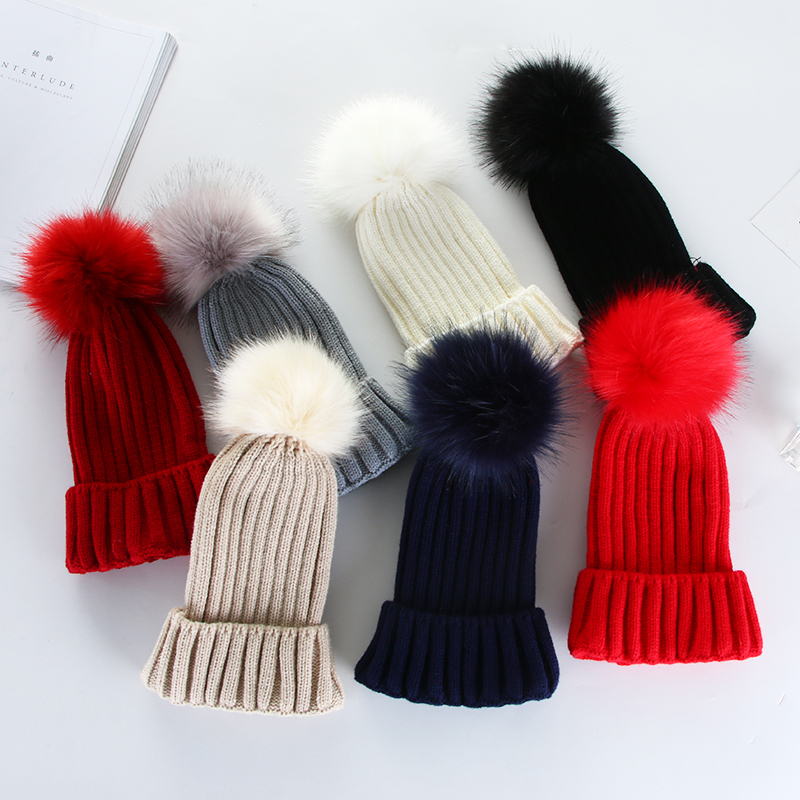Wholesale of new winter woolen wool caps for export from the manufacturer