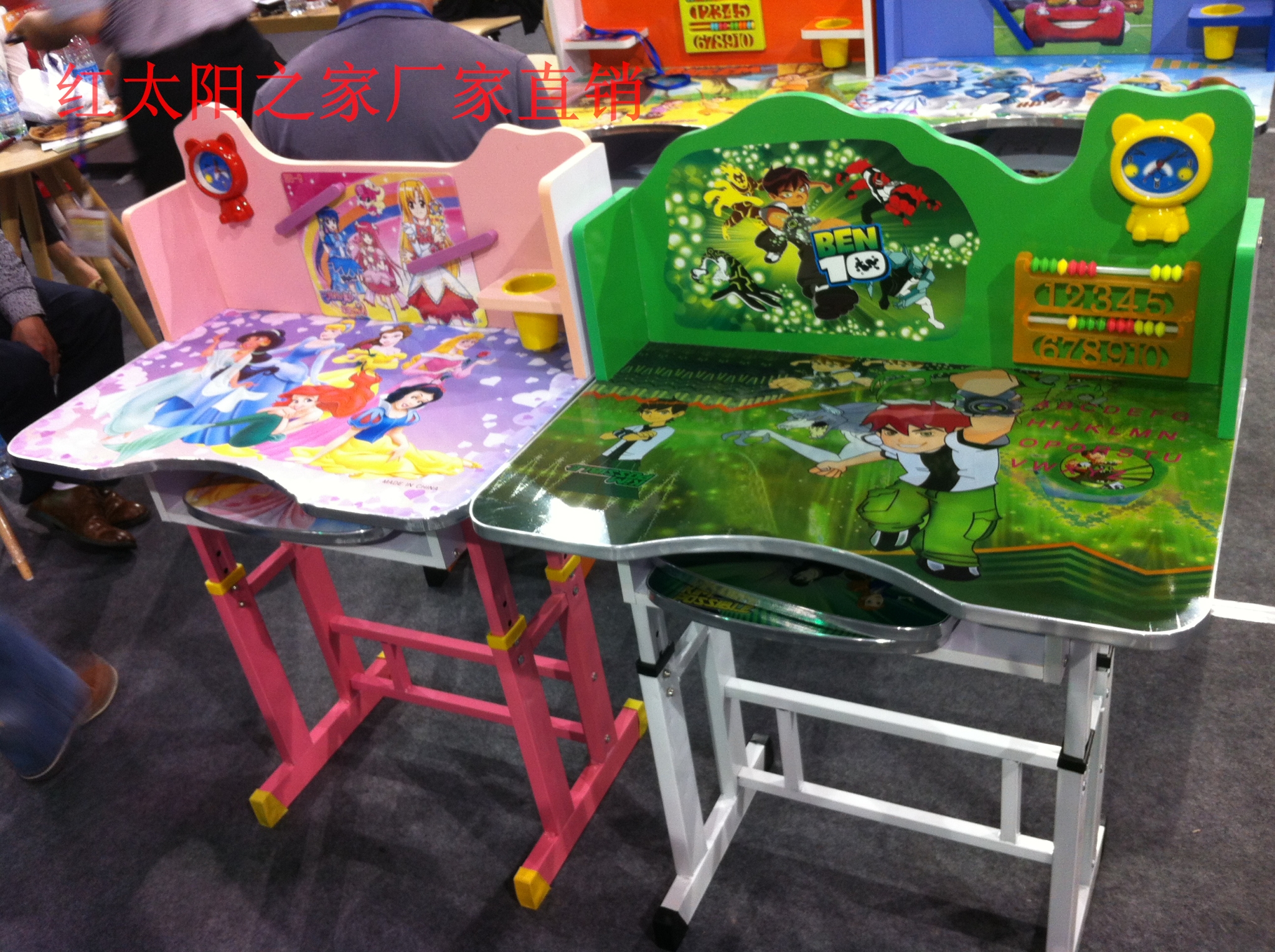 Desk Learning Desk Students desk multiple patterns learning matching desks and chairs Specification drawing