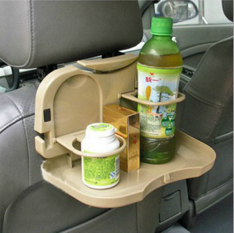 汽车用可折叠餐桌 饮料架汽车自驾游/多功能餐盘/椅背餐台细节图