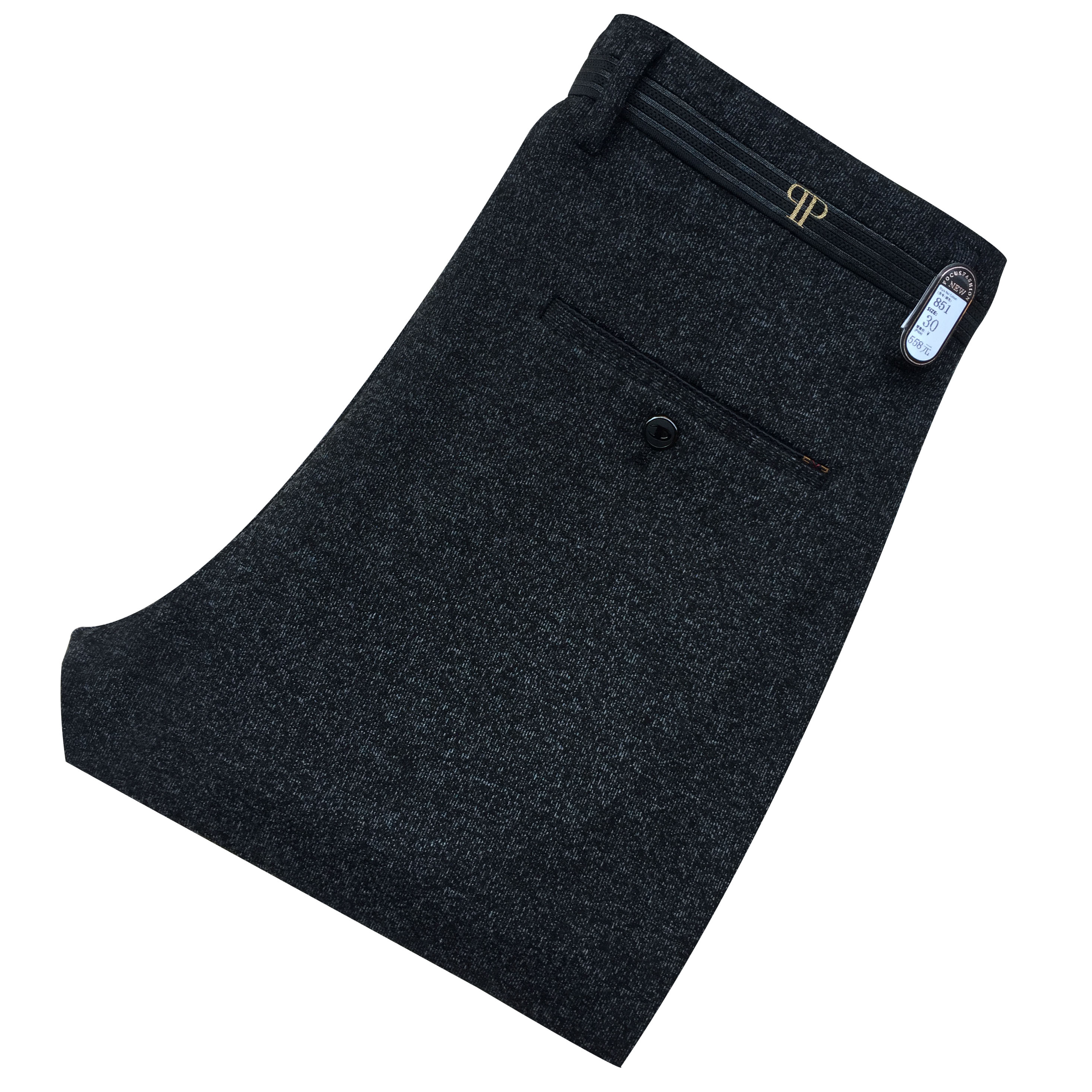 Wholesale of new Korean-style slim-fit knitted long pants, four-sided high-elasticity casual pants for men from Kyoto Deer King in winter Application Scenario