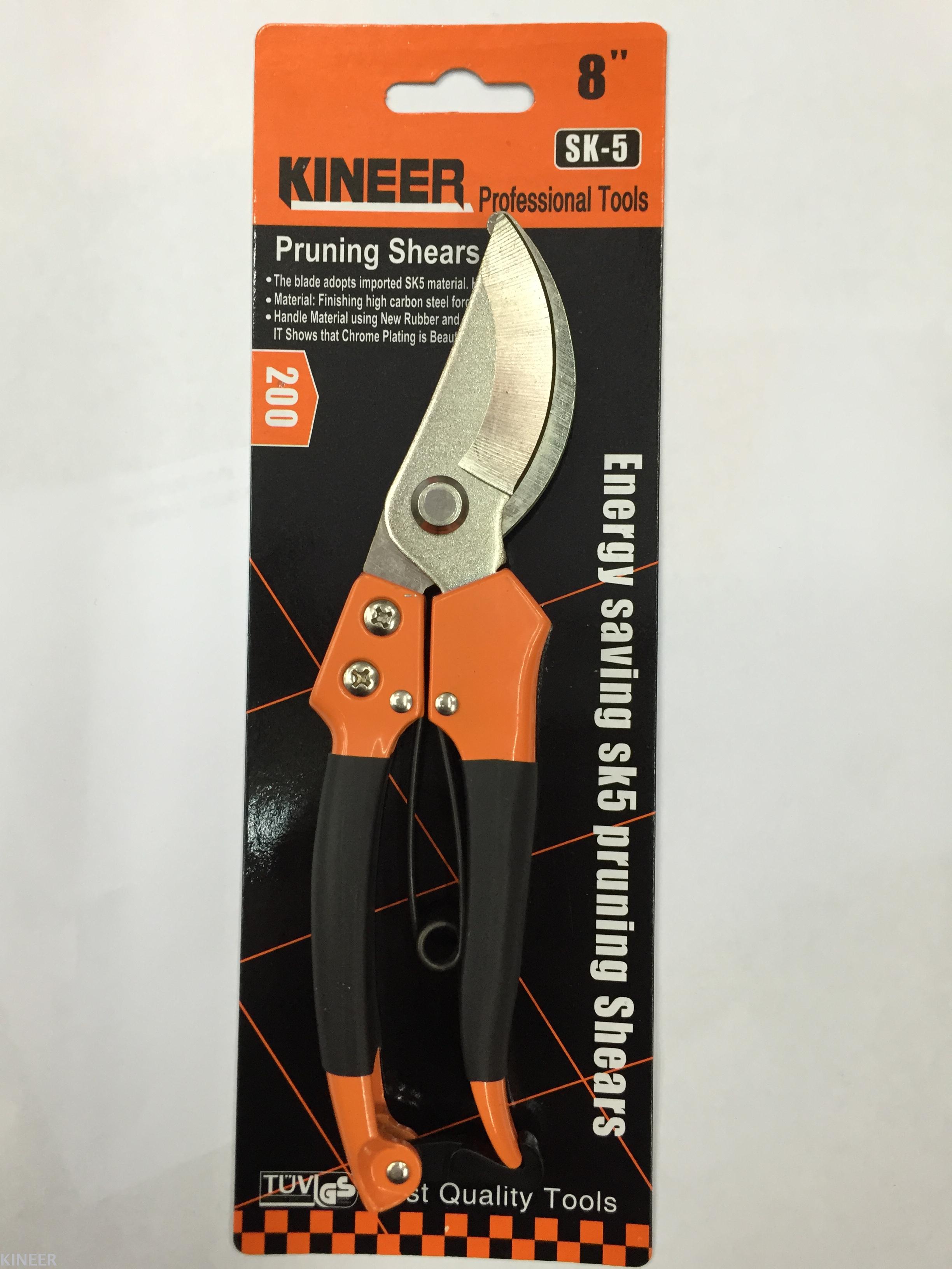 High-end branch pruning shears and pruning scissors