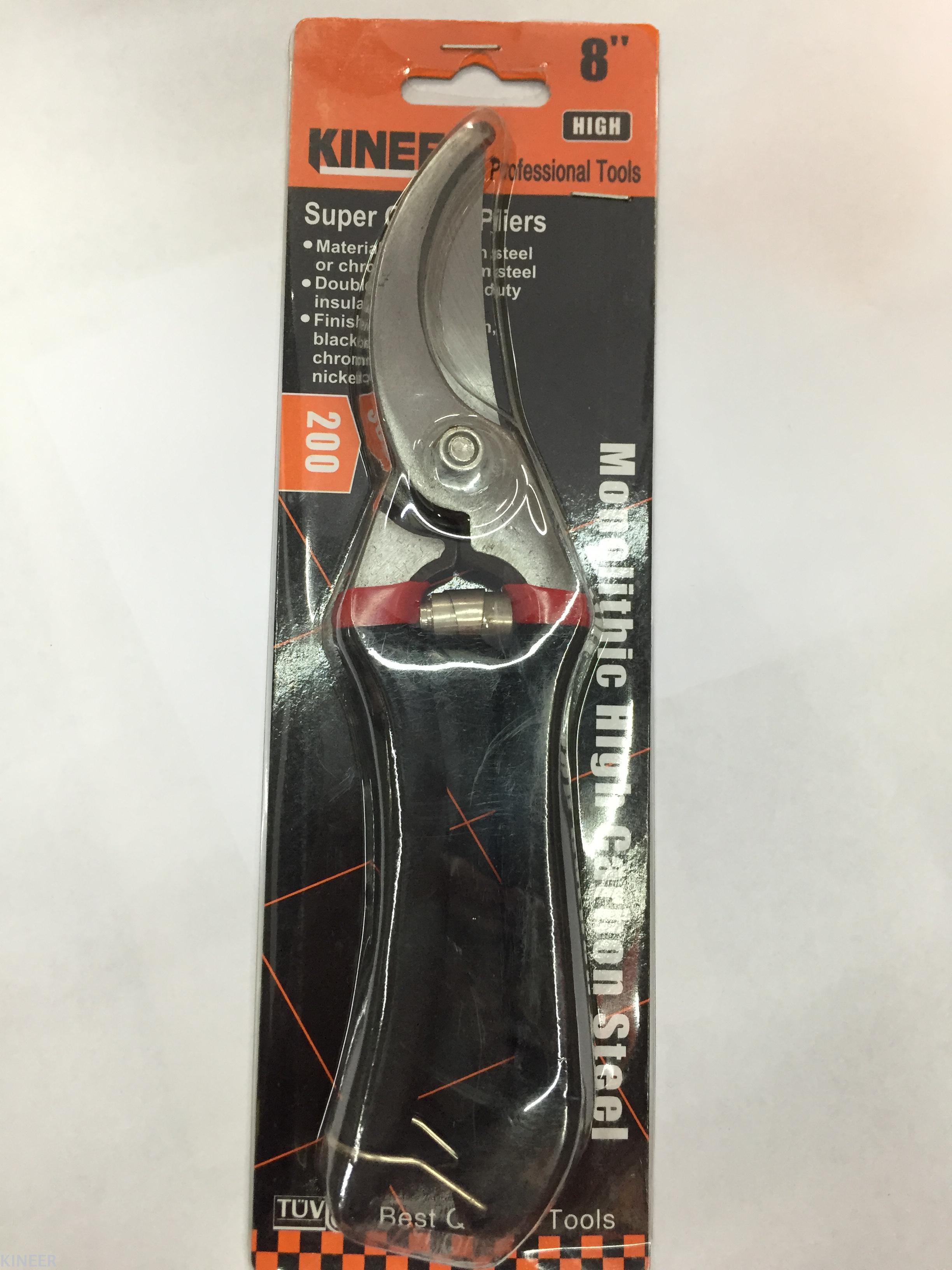 High-end branch pruning shears and pruning scissors