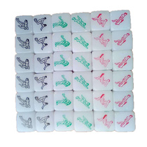 Glow-in-the-dark dice can be processed and supplied by custom manufacturers