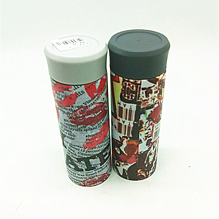 The World's big water cup adopts the high-end stainless steel filtering tea cup of Aoshi type, a super cool Korean-style insulated cup