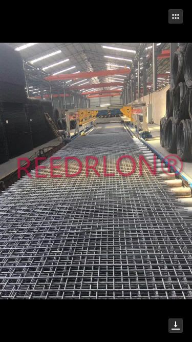 Redlong construction mesh, welded wire mesh, iron wire mesh, concrete foundation details Picture