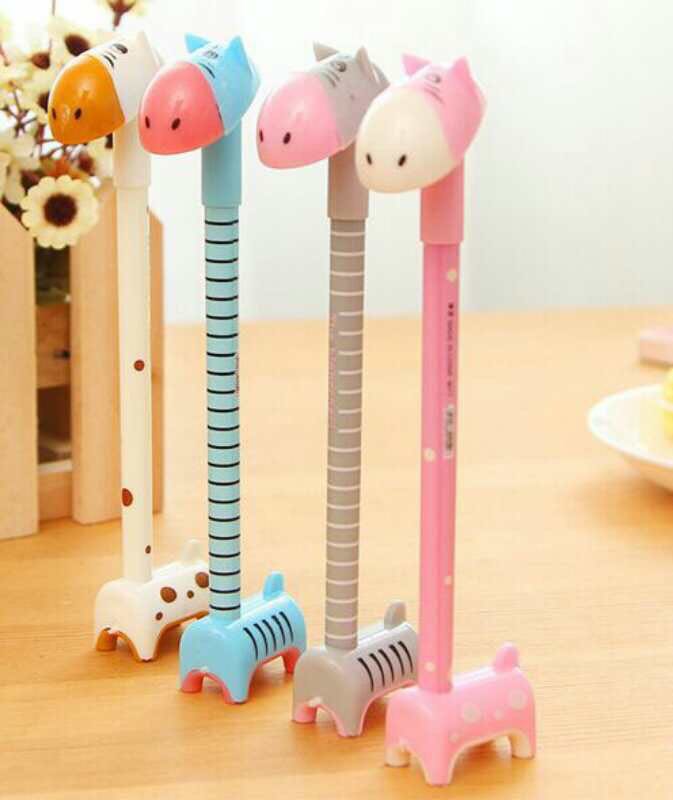 河马中性笔。创意中性笔图