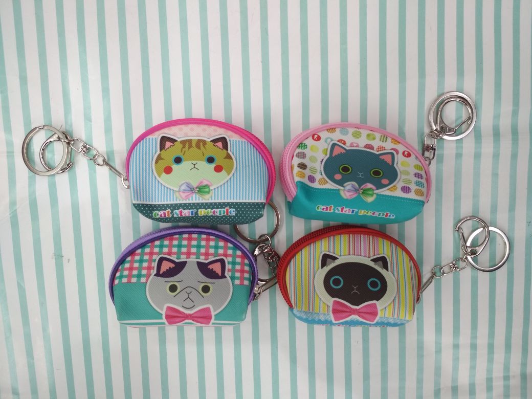 Cartoon semi-circular iron buckle coin purse