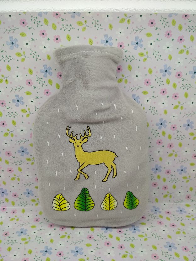 羽禾 橡胶热水袋 加水型350ml. 保暖性好 方便携带细节图