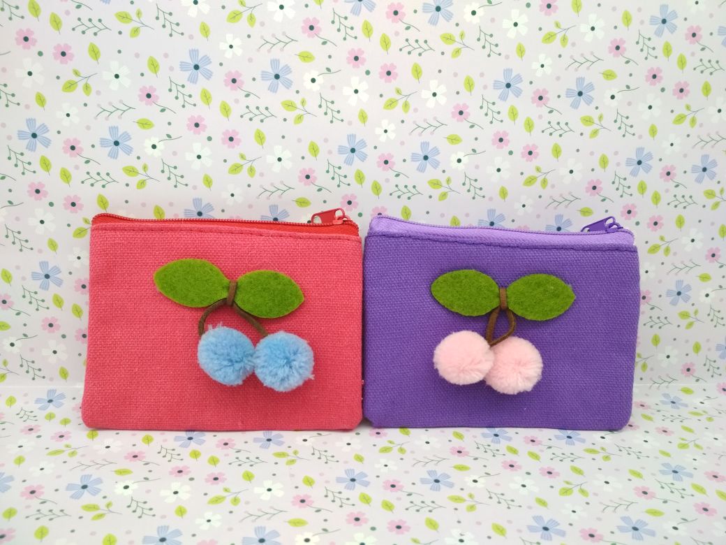 Cherry one-piece coin purse Specification image