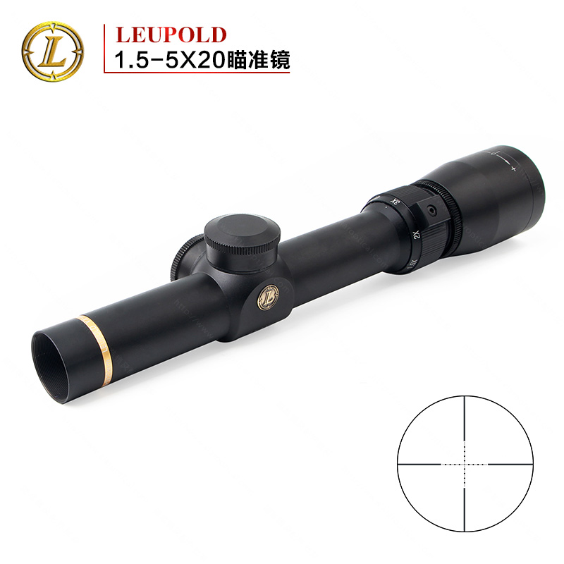 Flow slope 1.5-5x20 short anti-seismic ten line optical sight