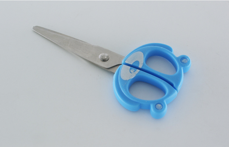 Children's color cartoon scissors, student scissors, safety scissors, art scissors, paper-cutting scissors Specification image