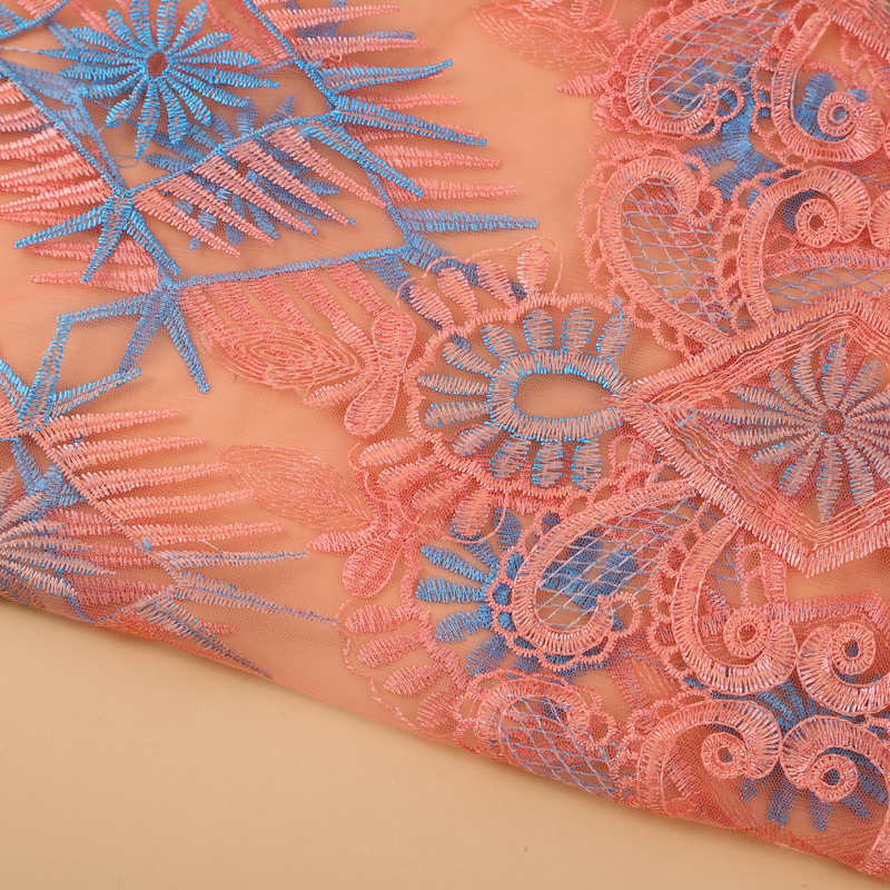 Jh197# Colorful Geometric Pattern Full Of Water-Soluble Embroidery Lace