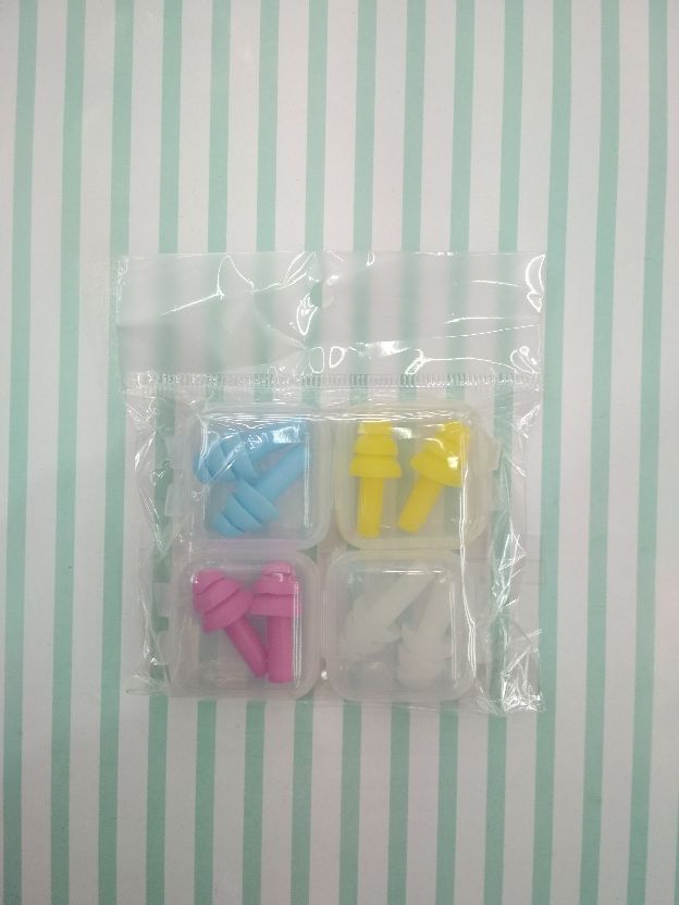 袋装防噪音耳塞 学生潮品盒装彩色海绵耳塞产品图