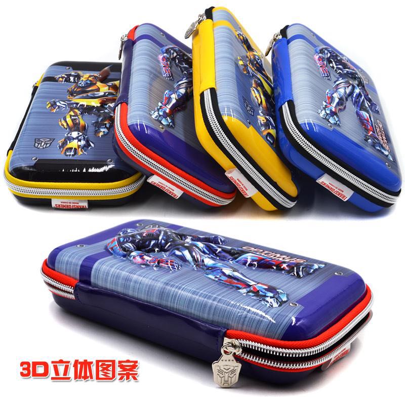 Disney Authentic New 3D Pencil Case Transformers Plus Student Pencil Case Popular Specification drawing