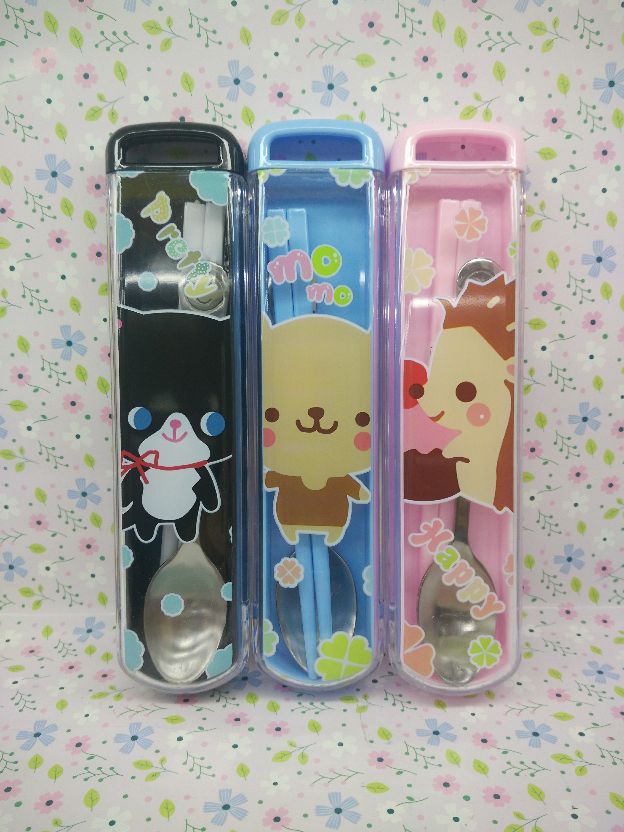 学生精品便携式餐具2件套