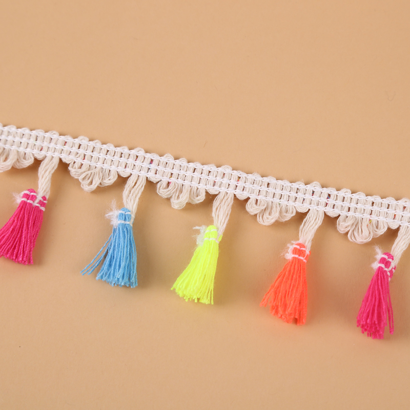 Manufacturers Direct Unilateral Multi-Color Fringe Row Lace Garment Garment Handmade Diy Accessories Application Scenario