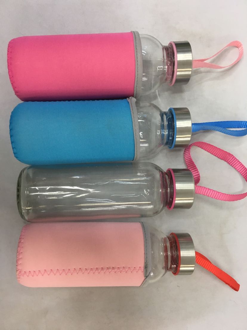 Logo300ml glass water bottle can be printed thumbnail