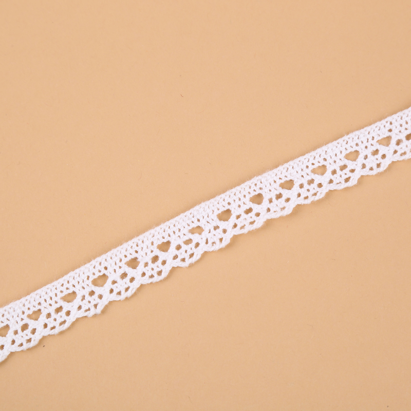 1.3Cm Size White Cotton Lace Pure Cotton Hollow Mesh Hat Garment Accessories Application Scenario