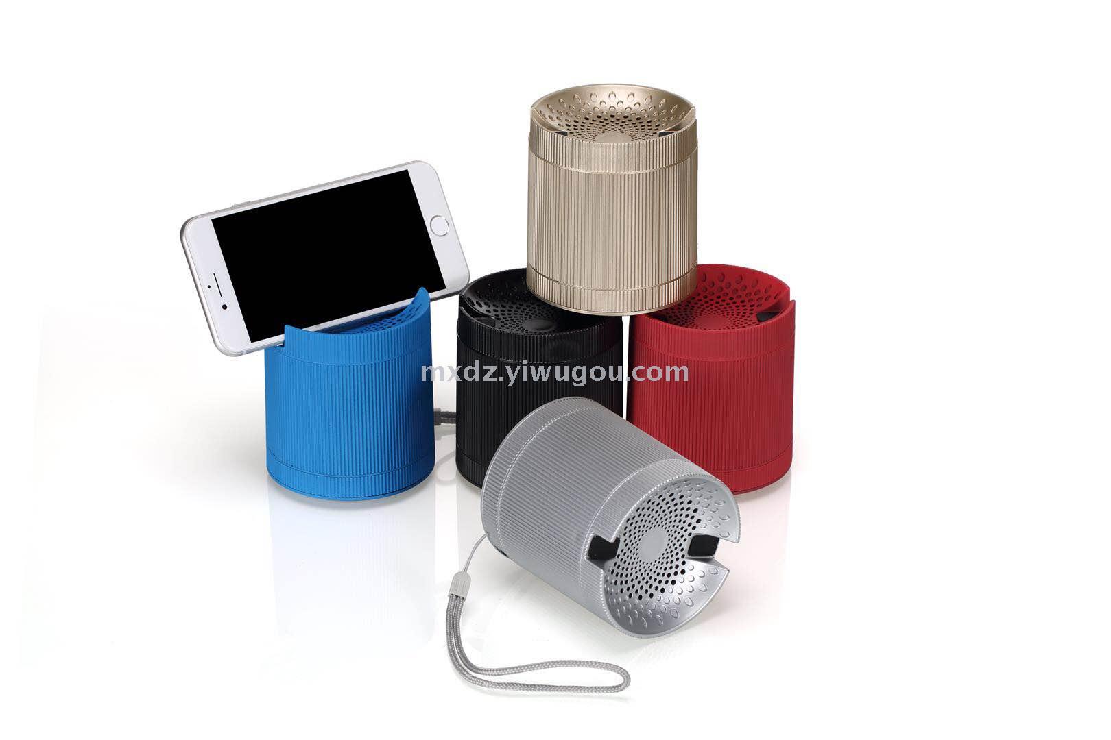 The new wireless Bluetooth speaker comes with a phone stand stereo
