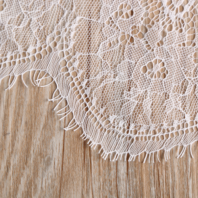 厂家直销福建龙兴花边经典蕾丝睫毛中边爆款细节图