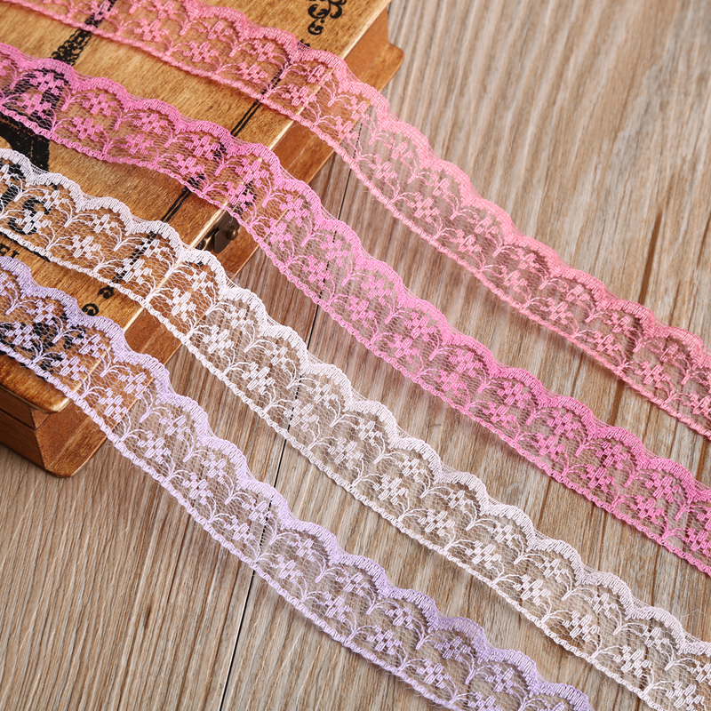 厂家直销福建龙兴花边无弹力花边多色长期有库存