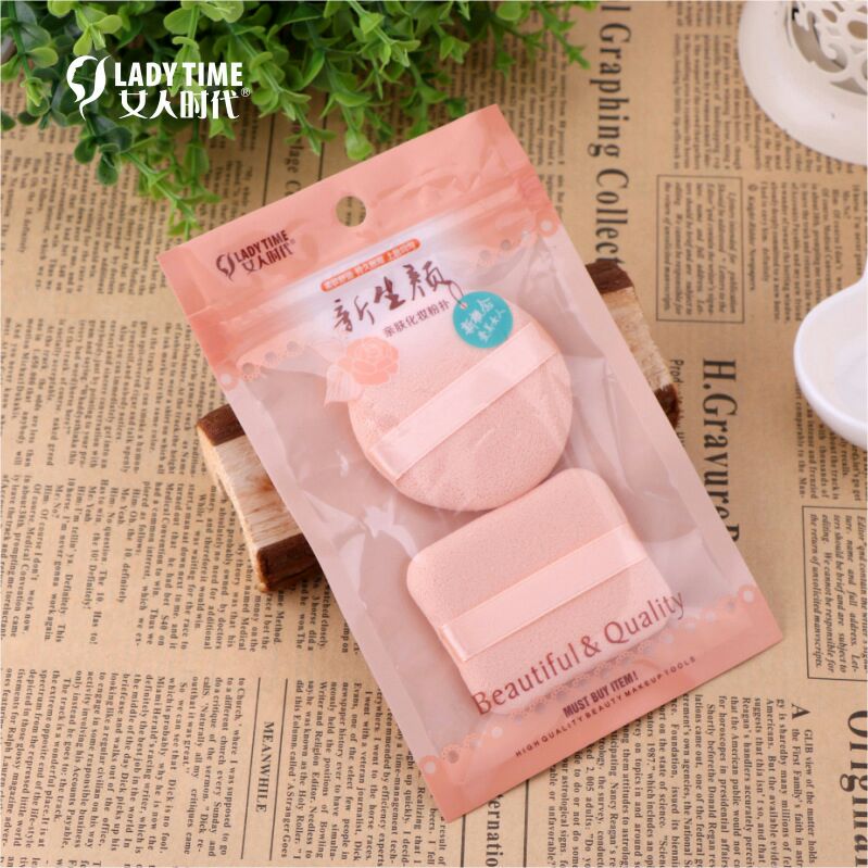 Women's Era Double Powder Puff BB Cream Cushion Sponge Dry and Wet Powder Puff Makeup Foundation Dry Powder for both dry and wet use Specification image