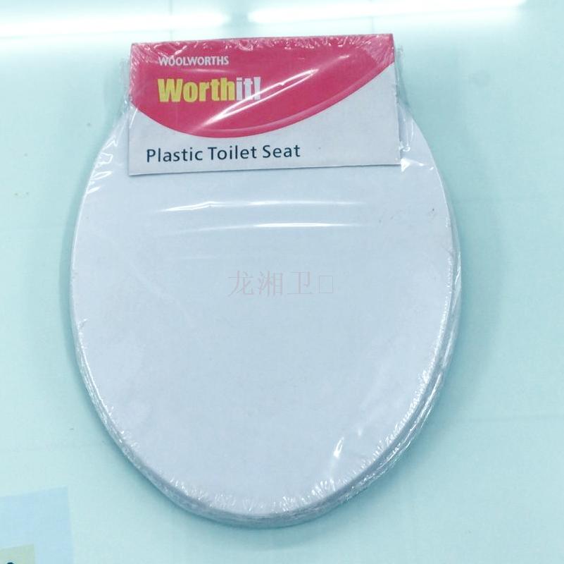 外贸出口南美中东通用缓降马桶盖加厚静音U型坐便器盖板...