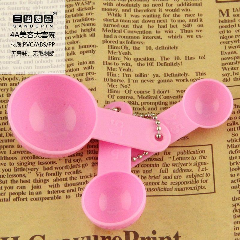 Sandi Yipin 4A Beauty Bowl Large Diy Mask Set Bowl Measure Spoon Mask Application Scenario